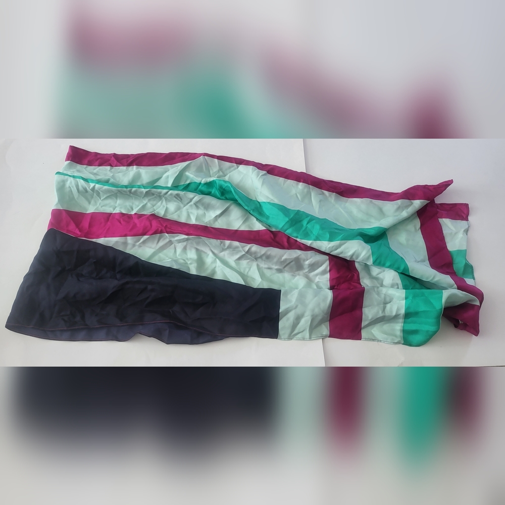 Extra Long Ann Taylor 100% Silk Scarf